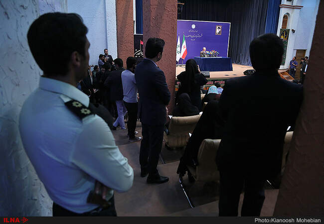 گزارش تصویری از نخستین نشست خبری شهردار تهران