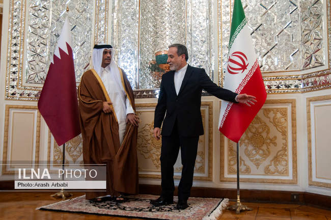 دیدار وزرای خارجه ایران و قطر