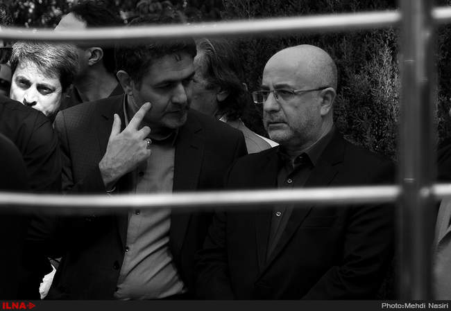 مراسم تشییع پیکر زنده یاد مصطفی کمال پورتراب