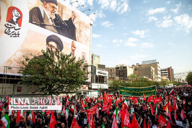 مراسم تشییع پیکر مطهر رهبر شهید انقلاب / 1