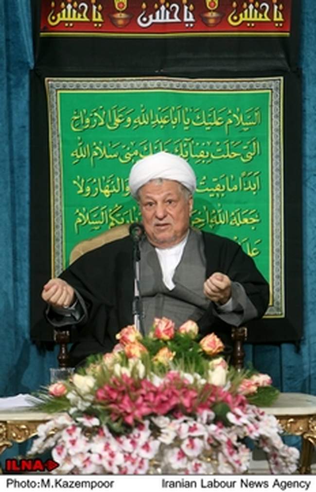 دیدار اعضای خانه صنعت، معدن و تجارت ایران با آیت الله هاشمی