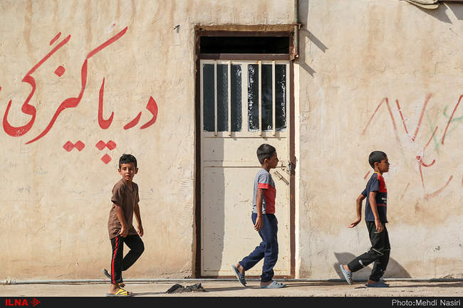 روزگار دشوار سیل‌زدگان روستای بُندهِ در اردوگاه 