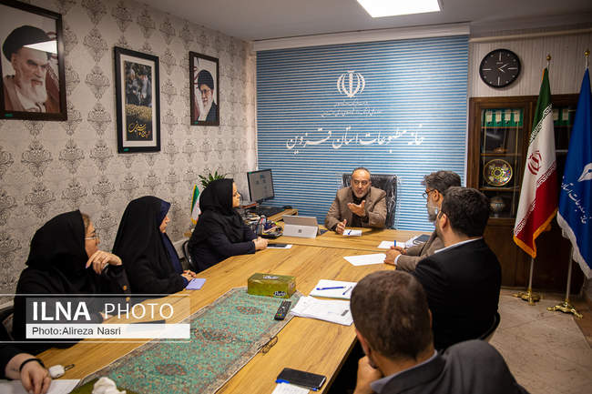 بازدید مدیرکل ارشاد از خانه مطبوعات استان قزوین