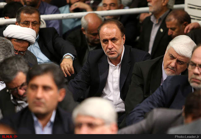 دیدار رئیس و نمایندگان مجلس شورای اسلامی با رهبر معظم انقلاب