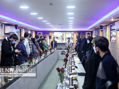 نشست خبری حمیدرضا جعفریان (رییس سازمان سینمایی حوزه هنری) 