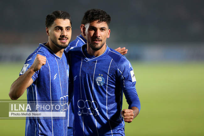 دیدار تیم ‌های فوتبال استقلال ایران و الوصل امارات