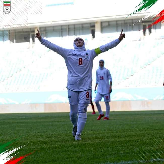 گزارش تصویری از دیدار تیم ملی فوتبال بانوان با بنگلادش 
