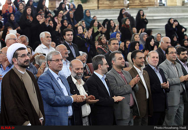 نکو داشت روز جهانی سالمند با حضور وزیرکار در بوستان جوانمردان