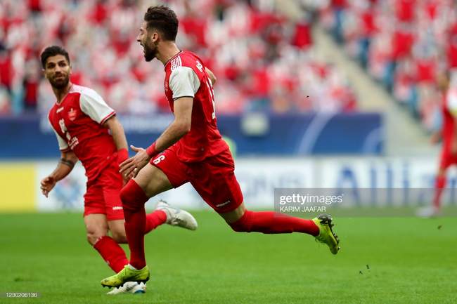 فریم به فریم با خوشحالی گل مهدی عبدی