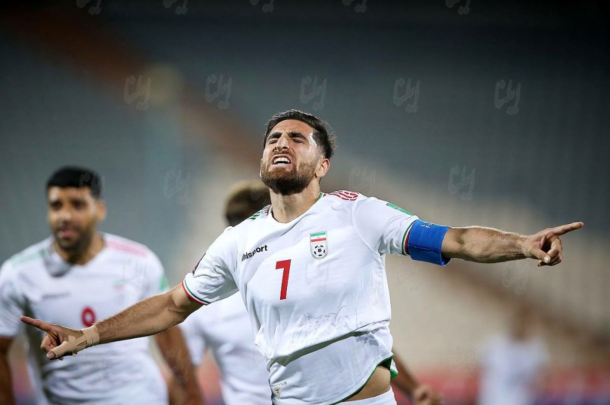 جهانبخش بهترین بازیکن دیدار ایران و سوریه 