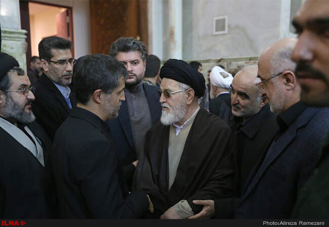 مراسم چهلمین روز درگذشت آیت‌الله اکبر هاشمی رفسنجانی