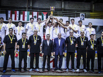 نوجوانان ایران قهرمان بسکتبال  غرب آسیا شدند