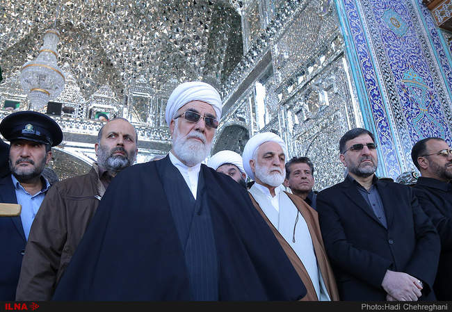 مراسم تشییع و تدفین پیکر آیت الله هاشمی شاهرودی در قم