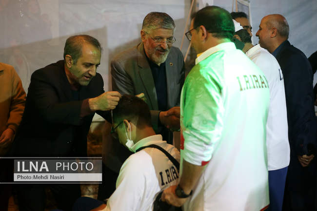 مراسم بدرقه «فرزندان ایران، سفیران پیروزی»