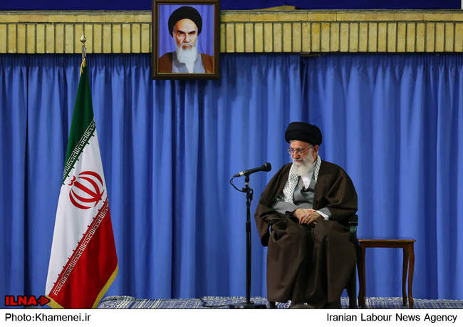 دیدار فرماندهان نیروی انتظامی جمهوری اسلامی با رهبر معظم انقلاب