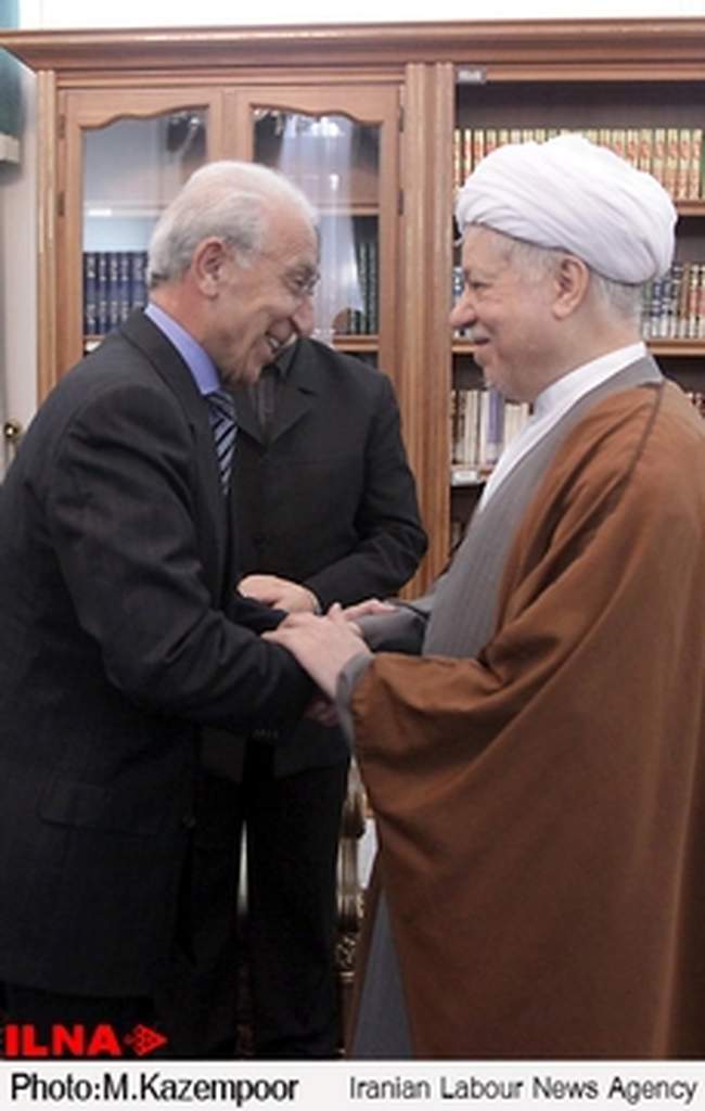 دیدار پرفسور سمیعی با آیت الله هاشمی رفسنجانی