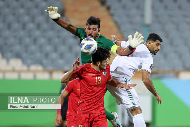 دیدار تیم‌های ملی فوتبال ایران و سوریه 