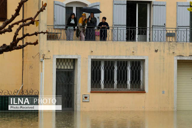 سیل در جنوب فرانسه