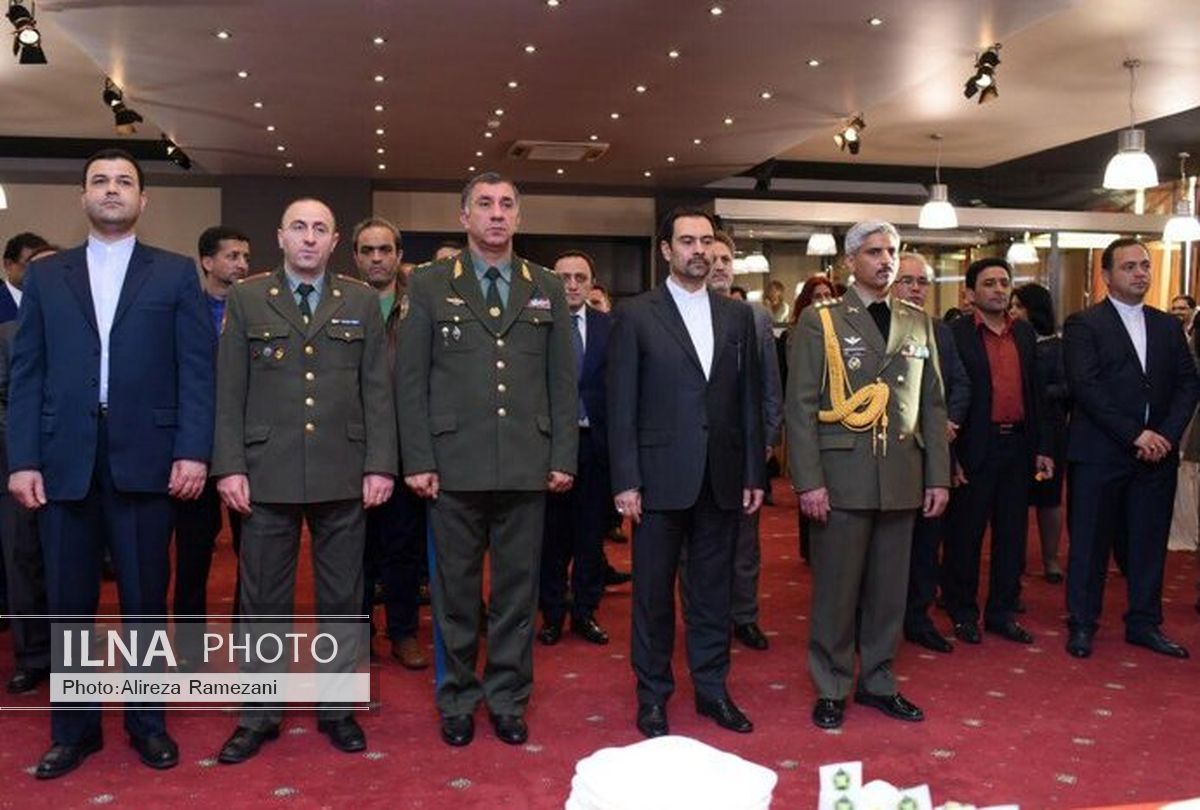 مراسم روز ارتش‌ایران در پایتخت ارمنستان برگزار شد