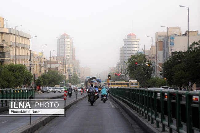 آلودگی امروز هوای تهران