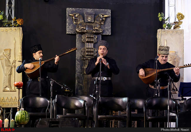جشن شب یلدا در بوستان پردیسان