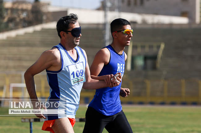 بیت و سومین دوره مسابقات دو و میدانی نابینایان و کم بینایان