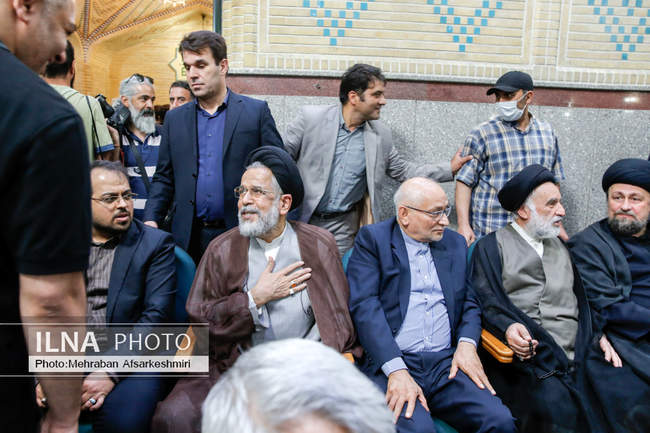 مراسم ترحیم خواهر «سیدمحمد خاتمی»