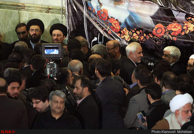 مراسم هفتمین روز درگذشت آیت الله هاشمی رفسنجانی