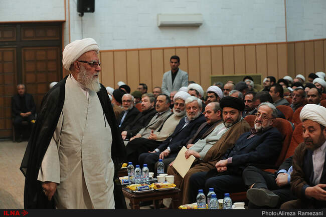  مراسم اولین سالگرد درگذشت آیت‌الله موسوی اردبیلی 