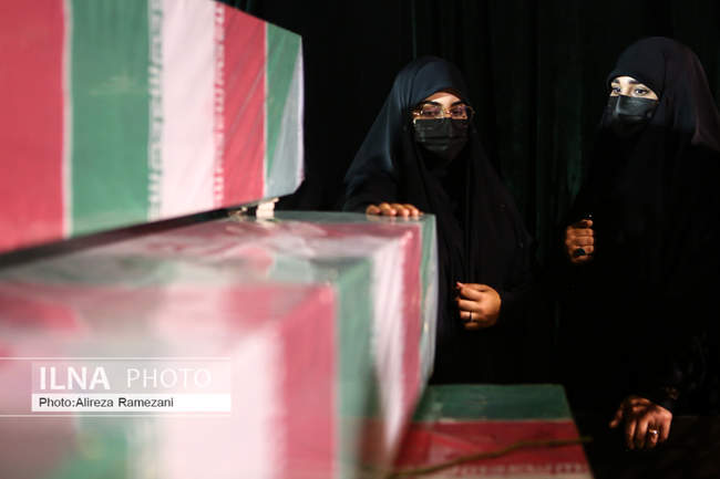 مراسم وداع با شهید حسن صیاد خدایی