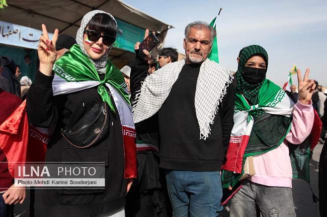 راهپیمایی 22 بهمن در اصفهان