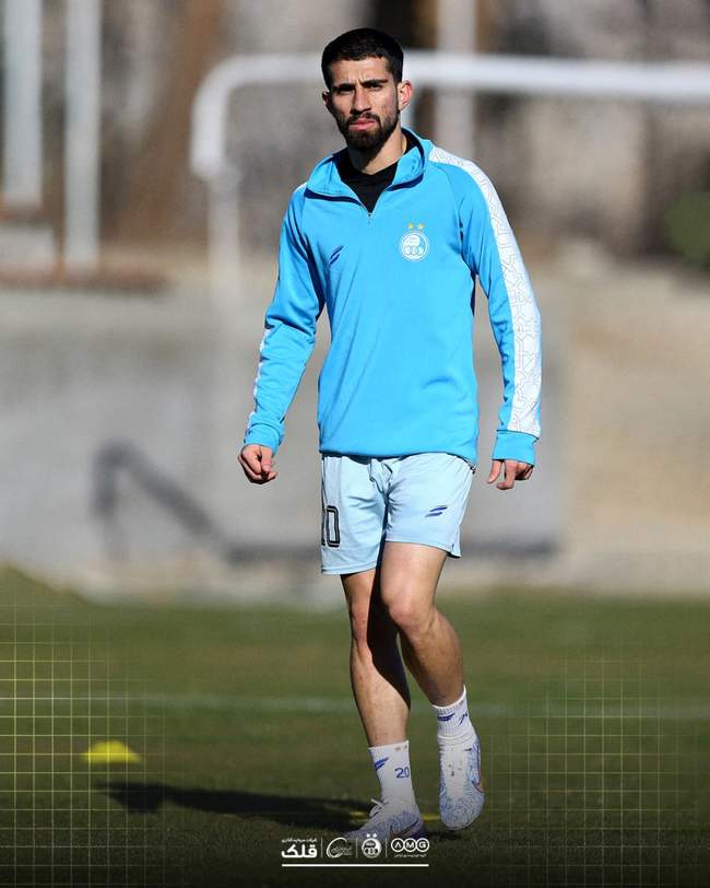 گزارش تصویری تمرین استقلال با حضور رضاییان