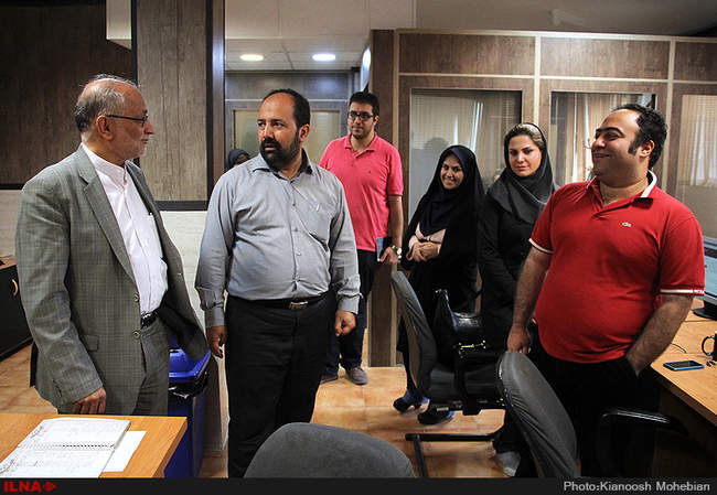 حضور سید حسین مرعشی در خبرگزاری ایلنا