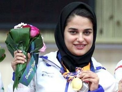 الهه احمدی قهرمان و نجمه خدمتی نایب قهرمان شدند/درخشش بانوان ایرانی در قلب اروپا