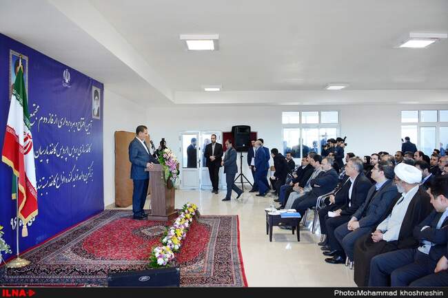 آئین افتتاح فاز دوم مجتمع کاغذسازی پردیس - مشهد