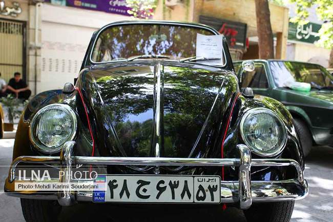 نمایش ماشینهای کلاسیک در اصفهان 