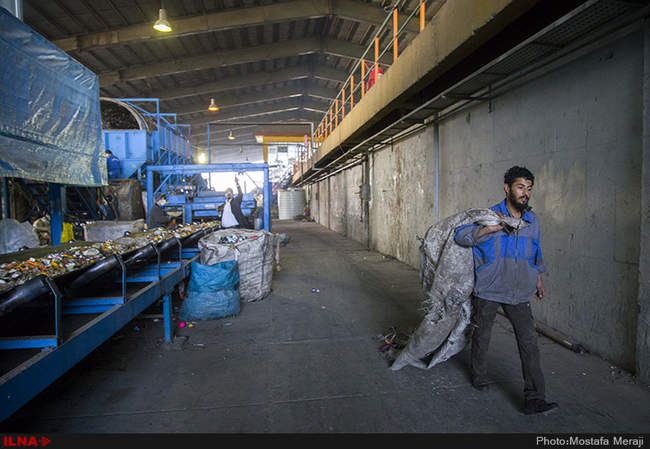 کارگران سایت پسماند زباله کهریزک تهران