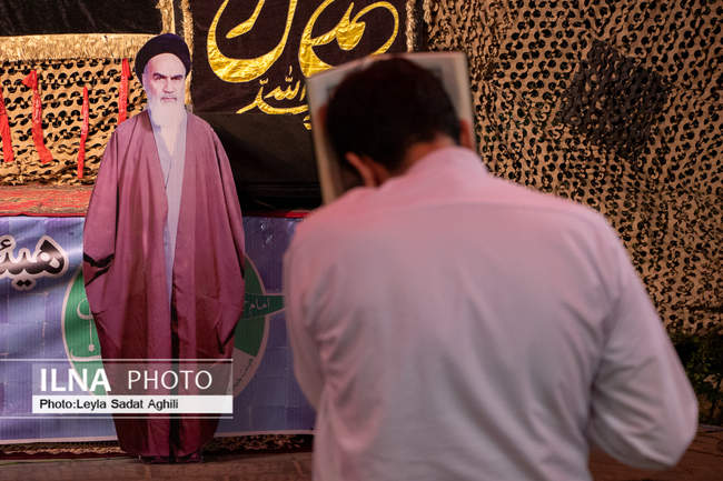 احیای شب بیست و سوم ماه رمضان در بهشت زهرا تهران