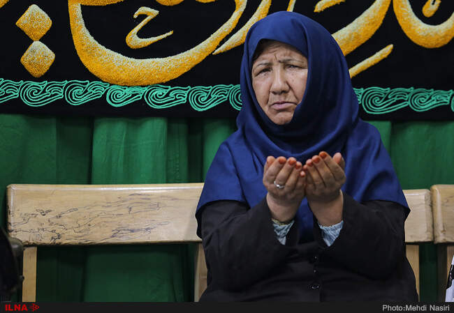 مراسم عزاداری محرم در موسسه خیریه کهریزک