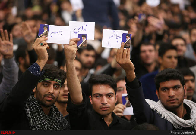 عزاداری اربعین حسینی در حضور رهبر انقلاب