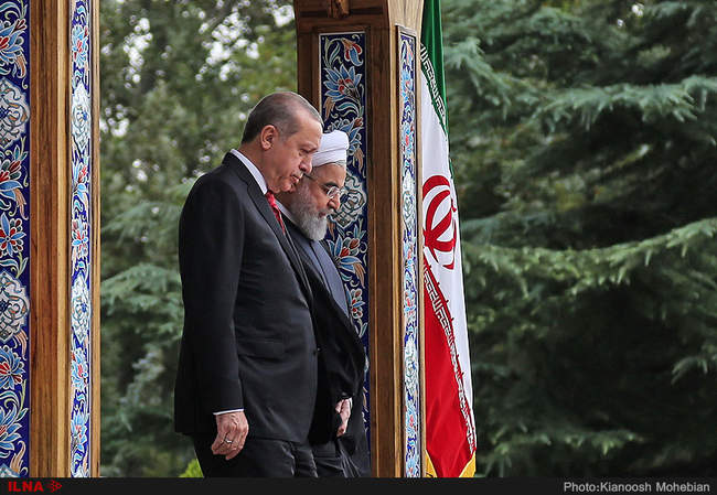 مراسم استقبال رسمی از رجب طیب اردوغان، رییس جمهور ترکیه