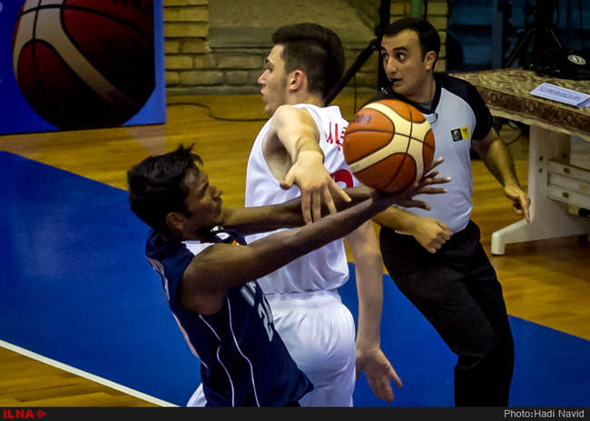 بیست و چهارمین دوره مسابقات بسکتبال قهرمانی جوانان آسیا: لبنان - هندو