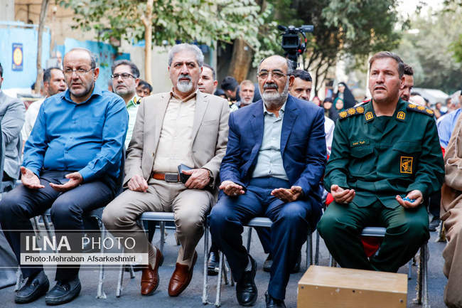 مراسم یادواره شهدای اقتدار ملی ۱۲ روزه و نام‌گذاری کوچه شهید والامق