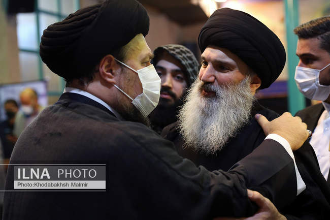 مراسم وداع با پیکر حجت الاسلام و المسلمین دعایی