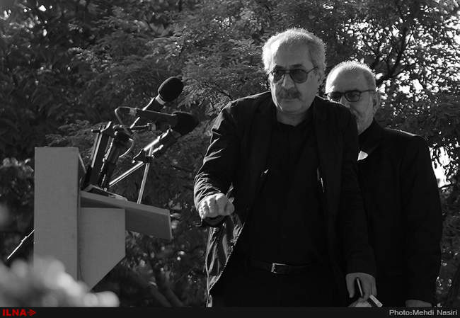 مراسم تشییع پیکر عباس کیارستمی