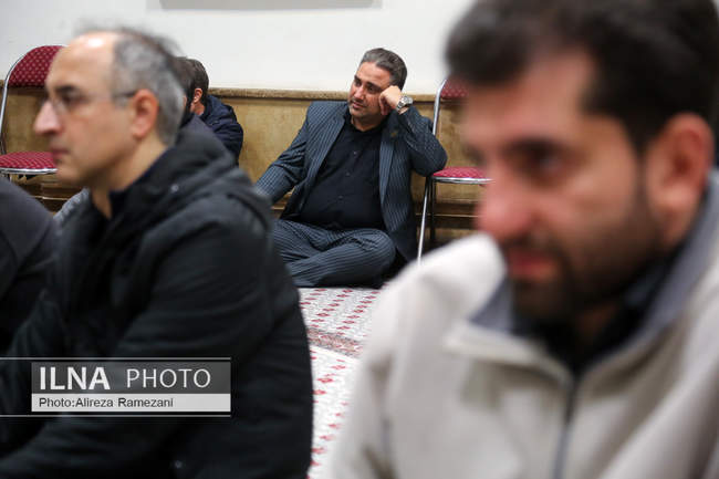 مراسم تجدید عهد هنرمندان با سردار شهید قاسم سلیمانی