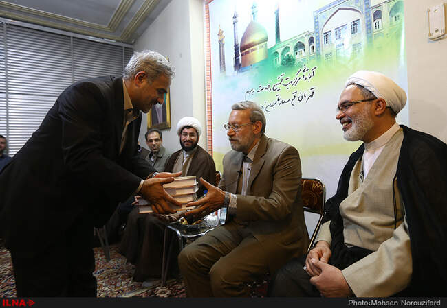 دیدار رئیس مجلس شورای اسلامی با اعضای ستاد بزرگداشت دهه کرامت