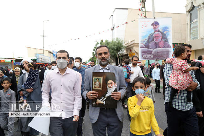 راهپیمایی روز قدس در قم