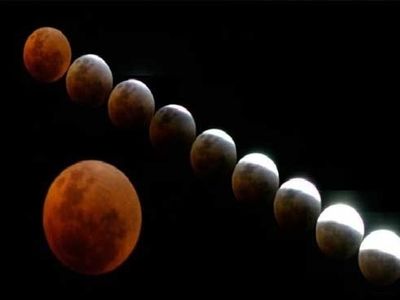 جزئیات ماه‌ گرفتگی ۱۱ بهمن