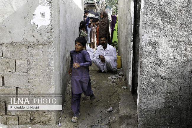 روستای پزم تیاب سیستان و بلوچستان بعد از سیل